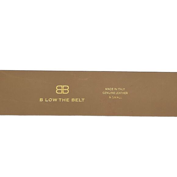 B-LOW the BELT Molly Croco Luster in Black XS main image 5